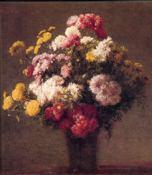 Still Life: Chrysanthemums 1875